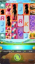 Super Golf Drive · Cek tiga indikator utama pada bilah informasi sebelum menekan tombol kontrol putaran.